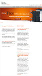 Mobile Screenshot of icscopiers.com